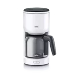Braun KF 3100 WH PurEase Coffee Maker 13211017 - Brand of Delonghi - Available from Crosscraft Malta
