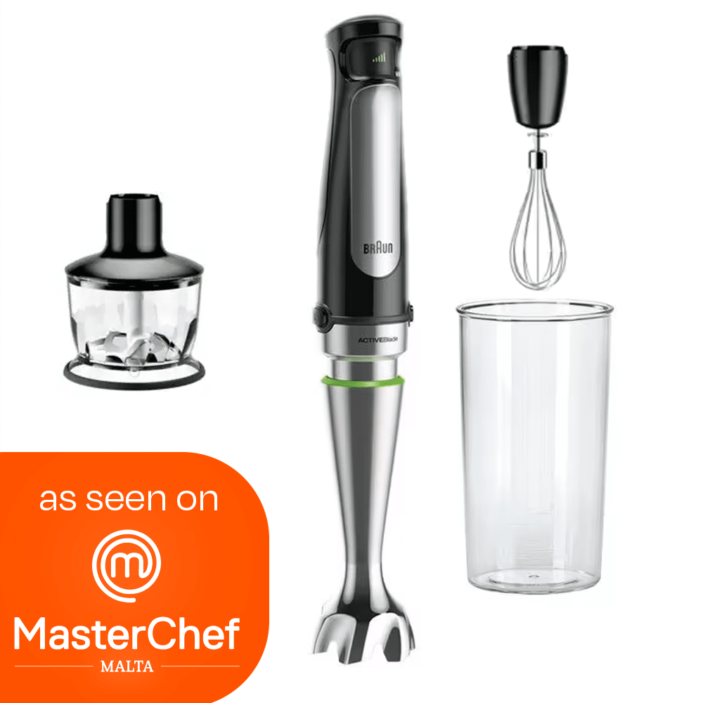 Braun Multiquick 7 Hand Blender- One squeeze. All speeds