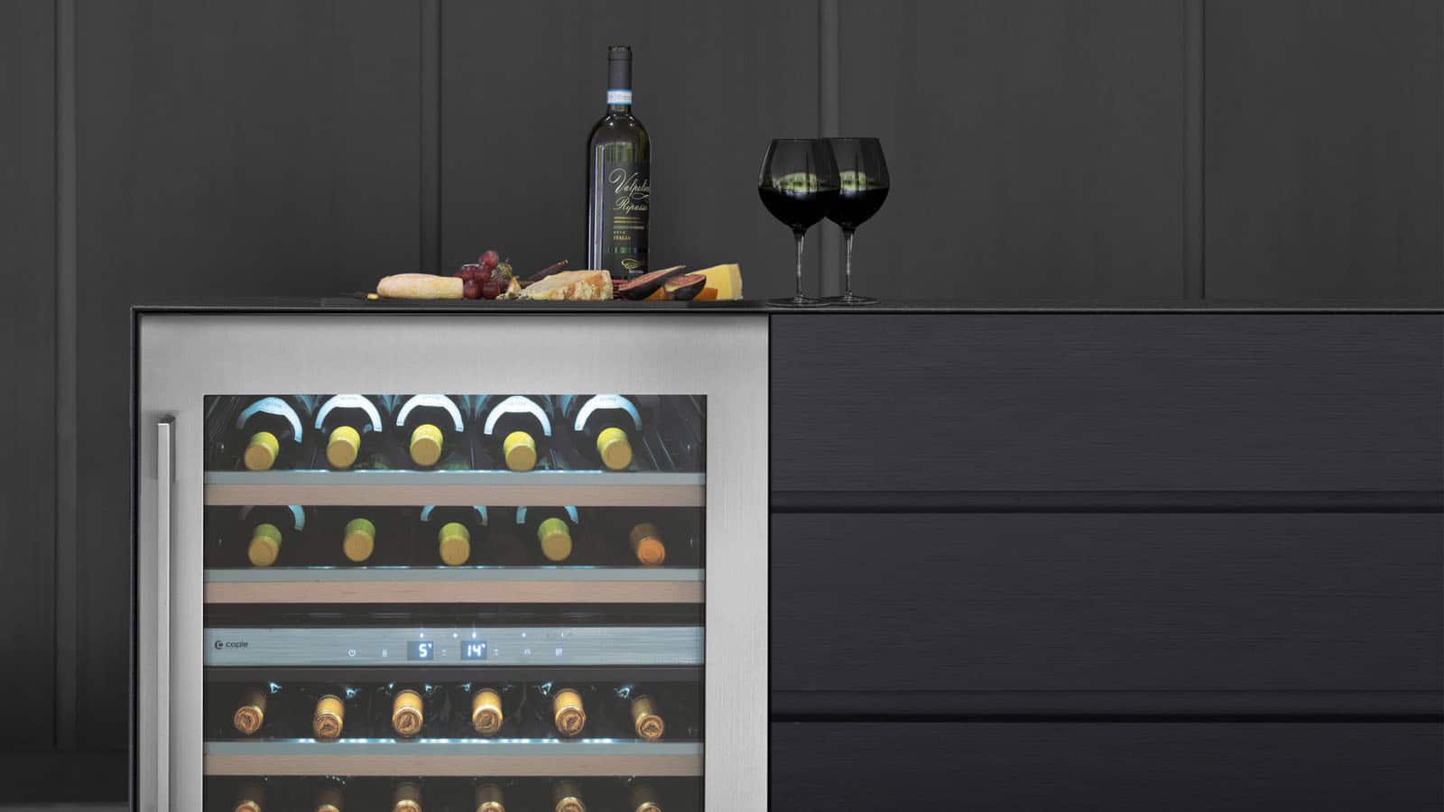 Caple Sense Premium Under Counter Wine Cooler 60CM Crosscraft