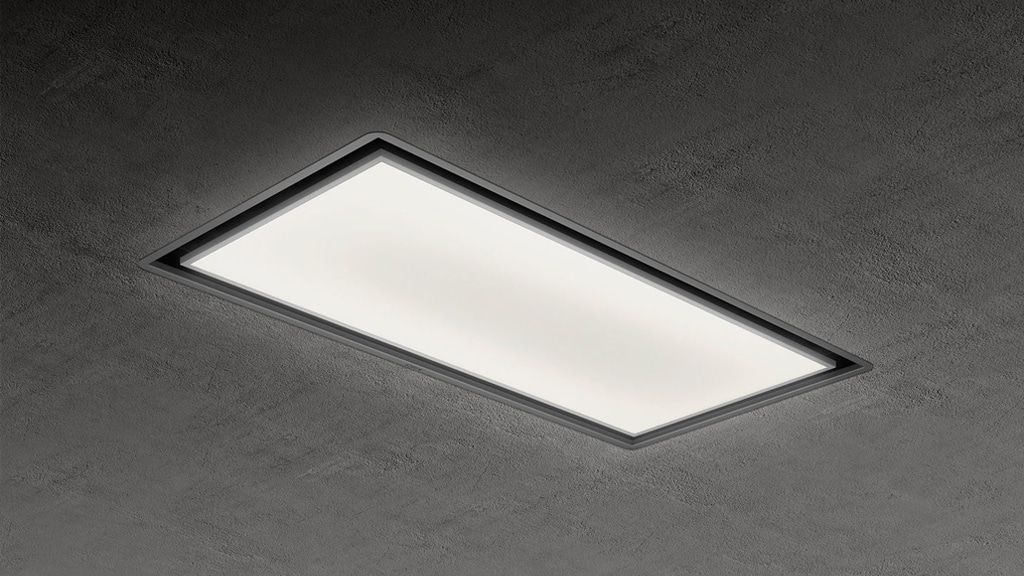 Dim Light and Tune White Elica Skydome Ceiling Hood PRF0146232