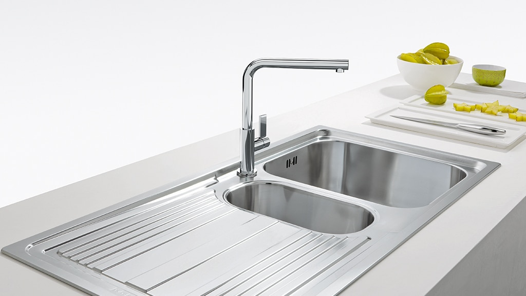 Franke 1.5 Bowl Stainless Steel Sink Inset Versatility