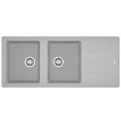 Franke-Boston-BFG-621-Aluminium-2-Bowl-Drainer-Coloured-Sinks-114.0276.592