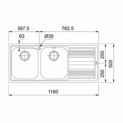 Franke-Logica-Line-LLX-621-2B-1D-LHD-2-Bowl-Drainer-Stainless-Steel-Sinks-101.0085.849-b