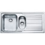 Franke-Logica-Line-LLX-651-Inox-Satinato-1.5-Bowl-Drainer-Stainless-Steel-Sinks-101.0085.810