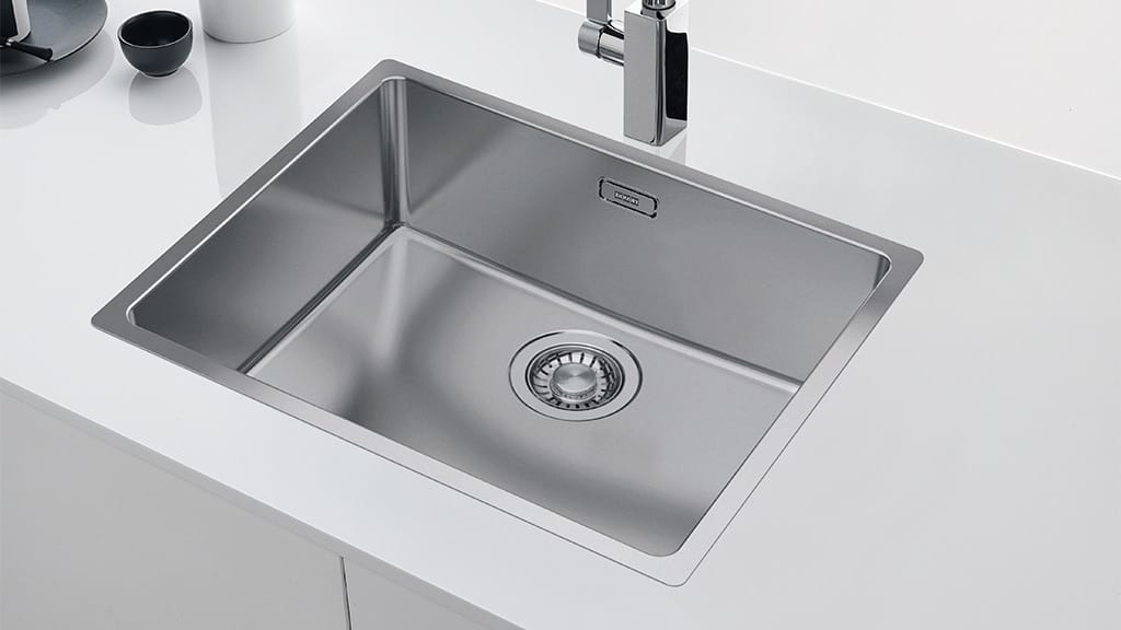 Franke Maris 1 Bowl Stainless Steel Sink Flushmount Sophistication