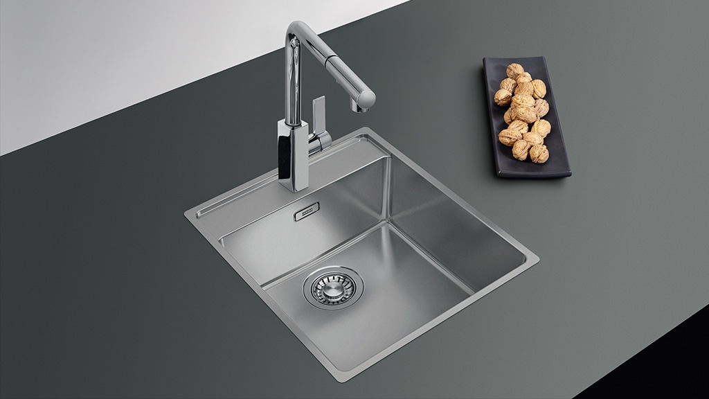 Franke Maris 1 Bowl Stainless Steel Sink Flushmount Sophistication 2