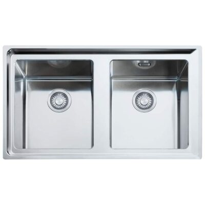 Franke-Neptune-Plus-NPX-620-Stainless-Steel-2-Bowl-Sinks-101.0068.373