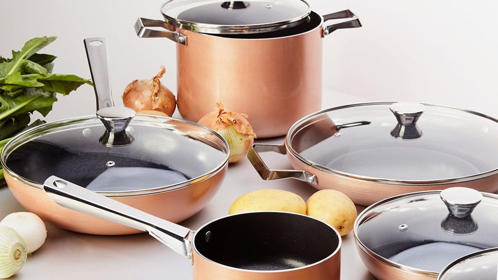 Performance and Design - Moneta Rose Gold Induction Cookware