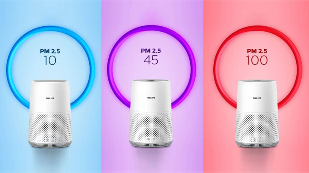 Philips Air Purifier AC0819 10 Colour Rings