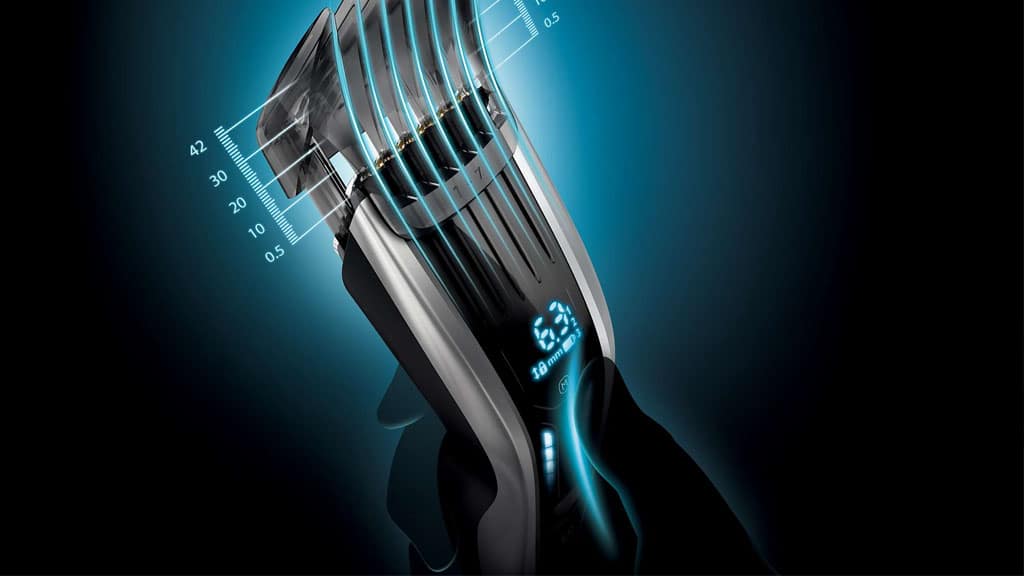 Philips Series 9000 Hair Clipper Digital Swipe Interface