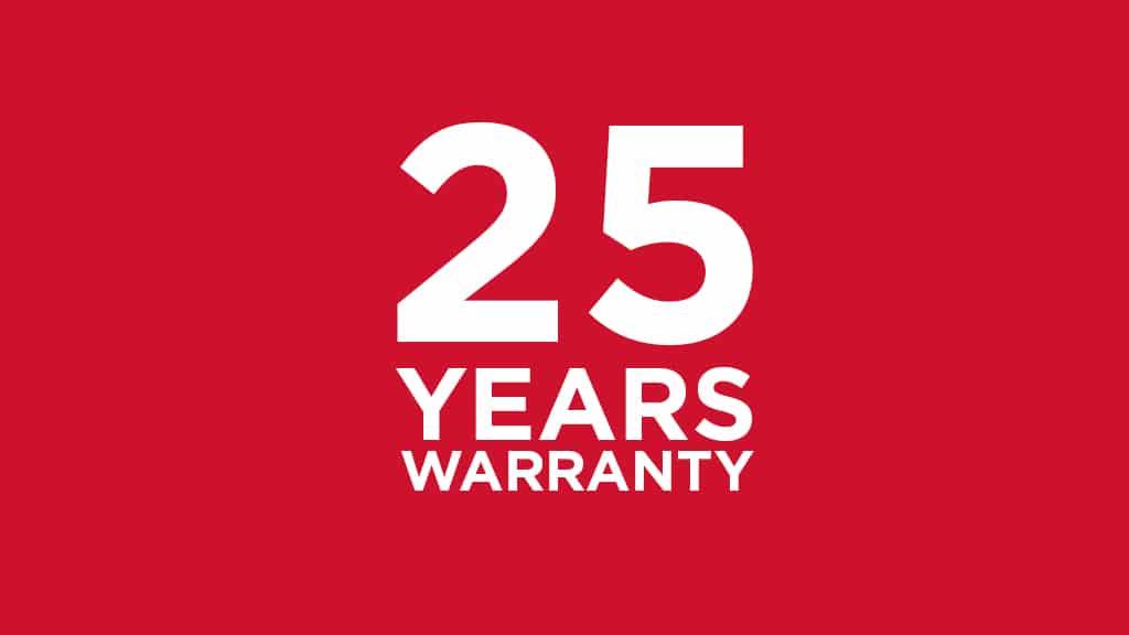 Silampos 25 Year Warranty