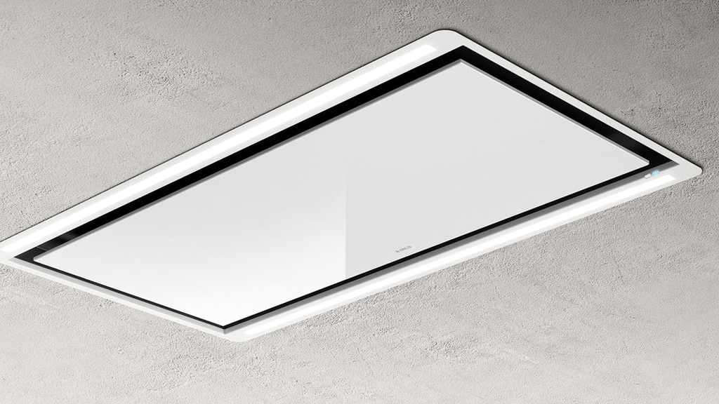 Elica Hilight Ceiling Kitchen Hood WH/A/100 (Duct Out Elica Hilight Ceiling Kitchen Hood WH/A/100 (Duct Out