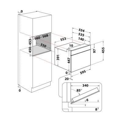 Whirlpool-Absolute-Collection-Built-In-Microwave-Oven-AMW-9615-IX-UK-Technical-Drawing
