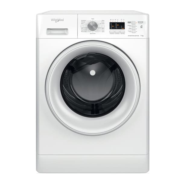 Whirlpool Freestanding Smart Washing Machine Malta 7kg FFL-7238-W-UK available from Crosscraft Malta