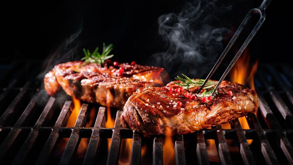 Campingaz BBQ Grilled Steaks