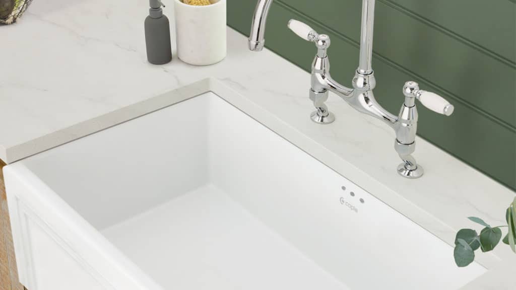 Caple Farmhouse Ceramic Kitchen Sink CPWDS762