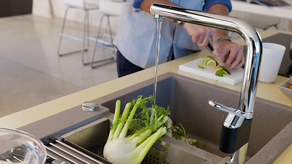 Franke Overmount Coloured Sink Installation