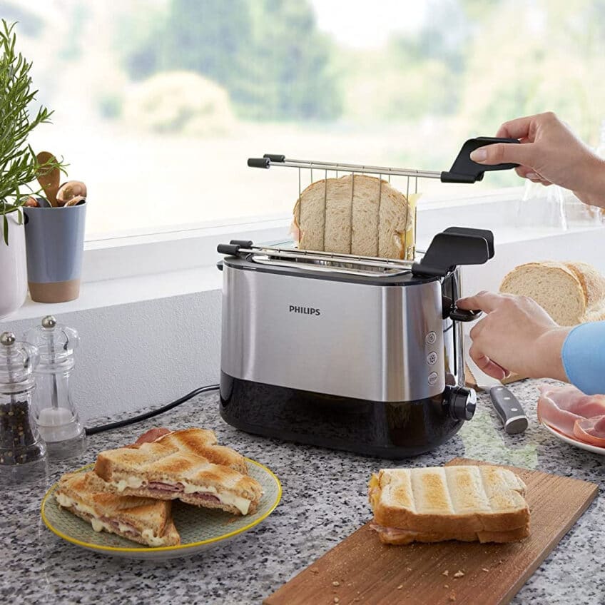 Vips Toaster Philips Viva Collection Toaster, 2 Slices - Free Delivery - Crosscraft