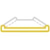Whirlpool Glass Shelves