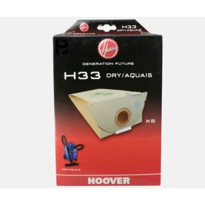 vhbw 20x Sacs compatible avec Hoover H63, Freespace, H58, H64, H69  aspirateur - microfibres non tissées, 27