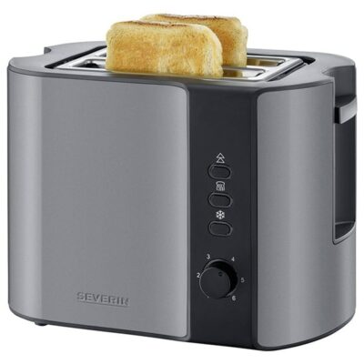Severin Toaster 2 Slice Anthracite 9541