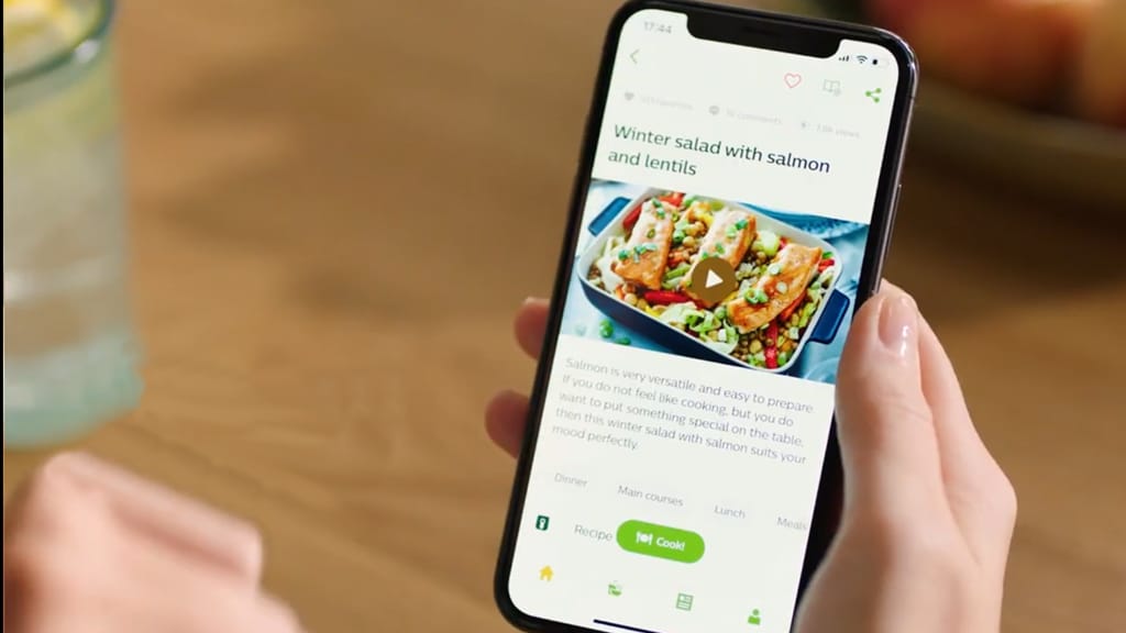 Philips NutriU App Recipe