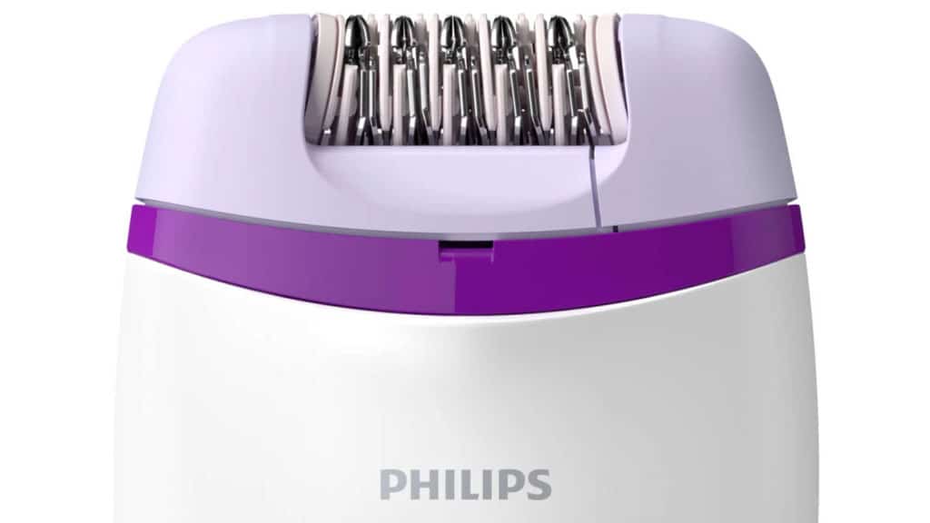 Philips Satinelle Essential Corded Compact Epilator, Bikini Trimmer BRP505 00 -d