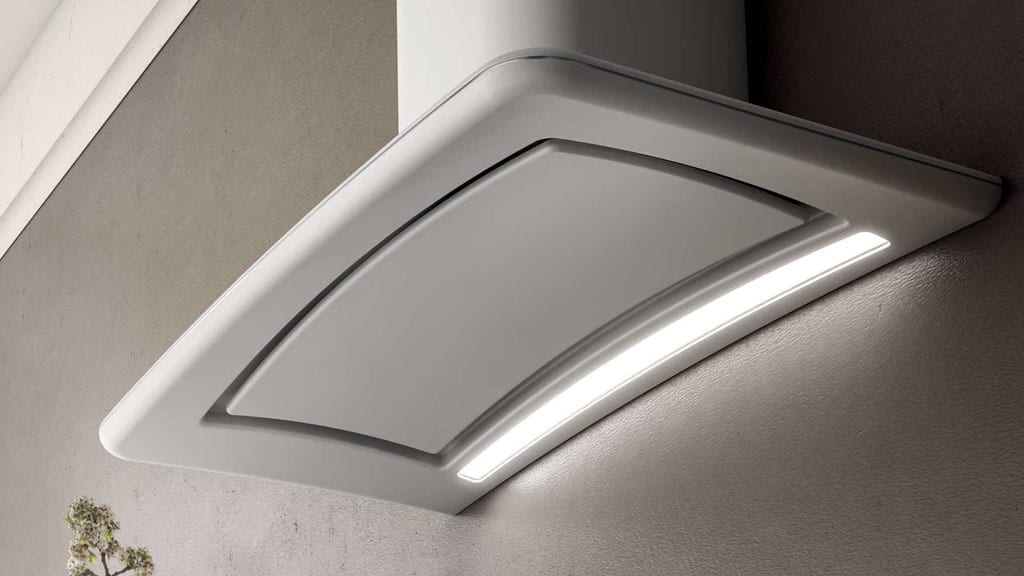 Elica Sweet White Wall Mounted Kitchen Hood PRF0043030 -B