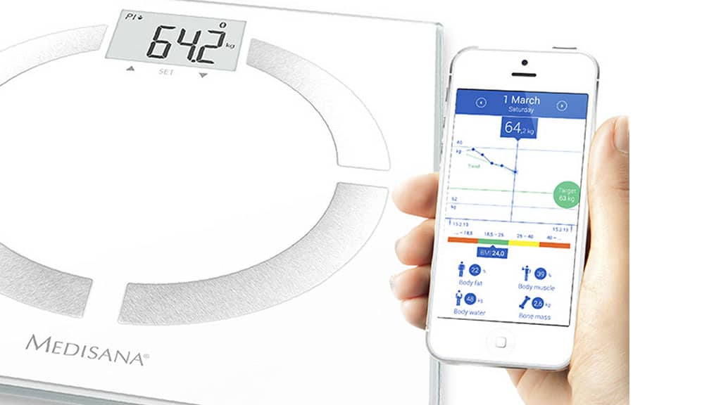 Medisana BS 444 Digital Bathroom Scale 40444 -c