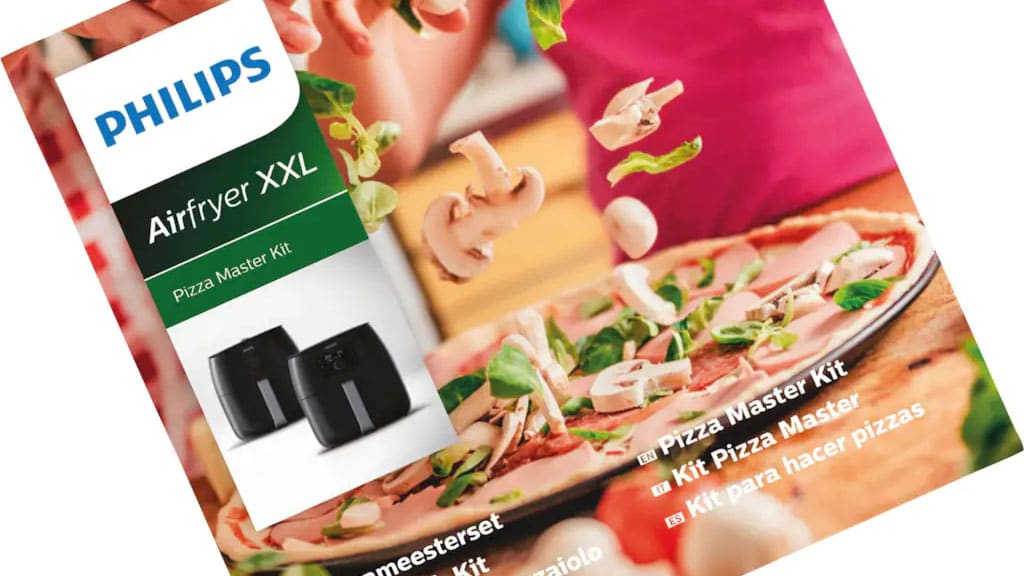 Cooking Booklet - Philips Pizza Master Kit for Air Fryer XXL