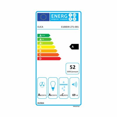 Energy Label - Elica Adele Wall Mounted Hood PRF0167318