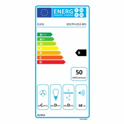 Energy Label - Elica ERA S Built In Kitchen Hood PRF0142886