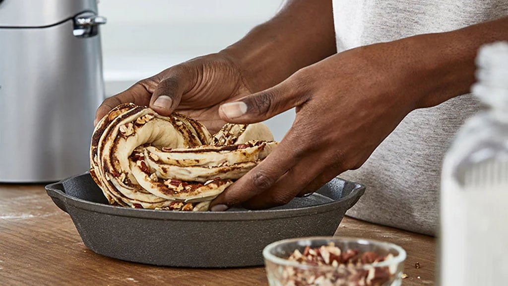 Preparing Cinnamon Rolls Kenwood Kitchen Machines