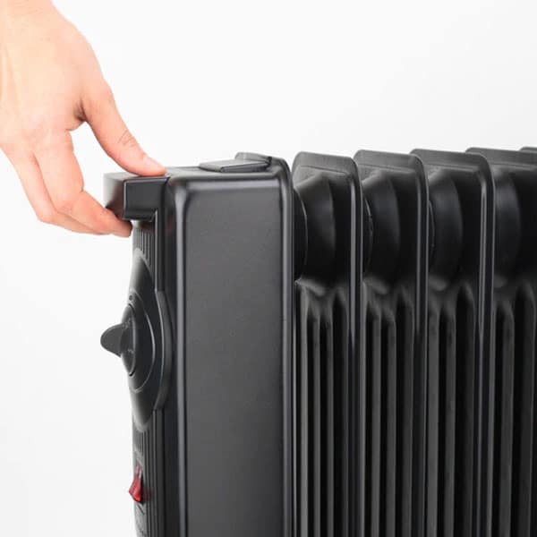 Black+Decker Oil Radiator Heater, 1500W - Free Delivery - Crosscraft
