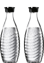 SodaStream bi-pack glass bottles