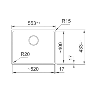 Franke Maris MRG 110-52 Kitchen Sink 125.0686.715 b