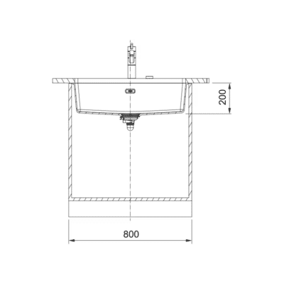 Franke Maris MRG 110-72 Black Matt Kitchen Sink 125.0686.637 a