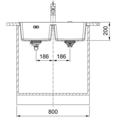 Franke Maris MRG 620-35-35 Kitchen Sink 114.0661.682 -d