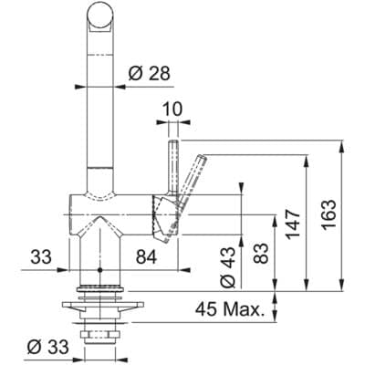 Franke Pull-Out Kitchen Tap 115.0653.382 -b