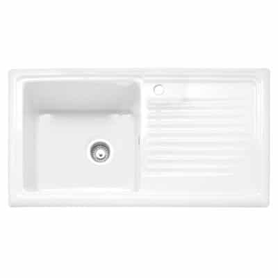 Caple Wiltshire 100 Ceramic Kitchen Sink WIL100