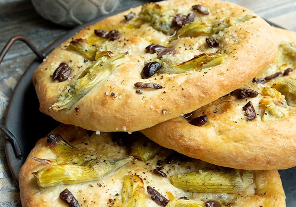 Olive & Artichoke Focaccia