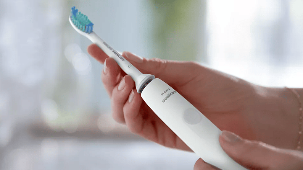 Philips Series 1100 Sonicare Electric Toothbrush HX3641 02 -B