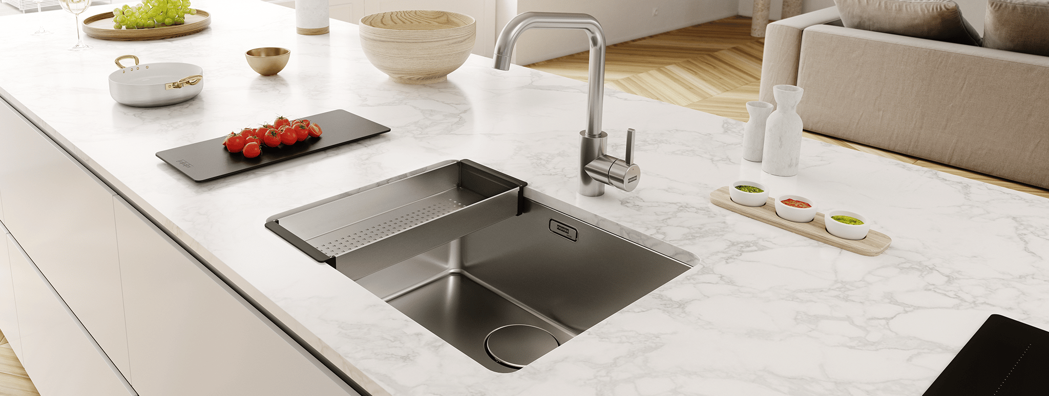 Franke undermount stainless steel sinks