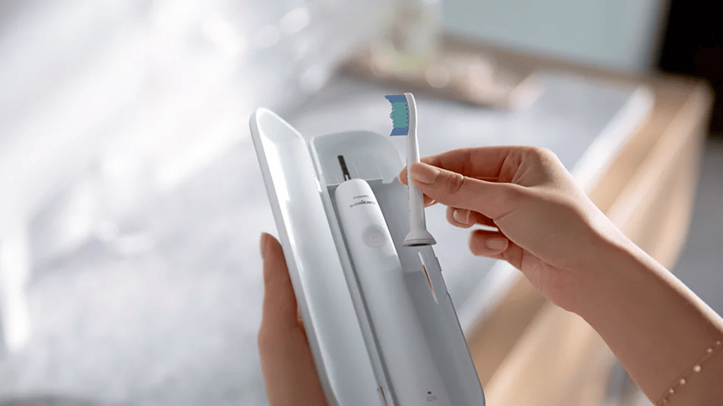 Philips Series 1100 Sonicare Electric Toothbrush HX3641 02 -H