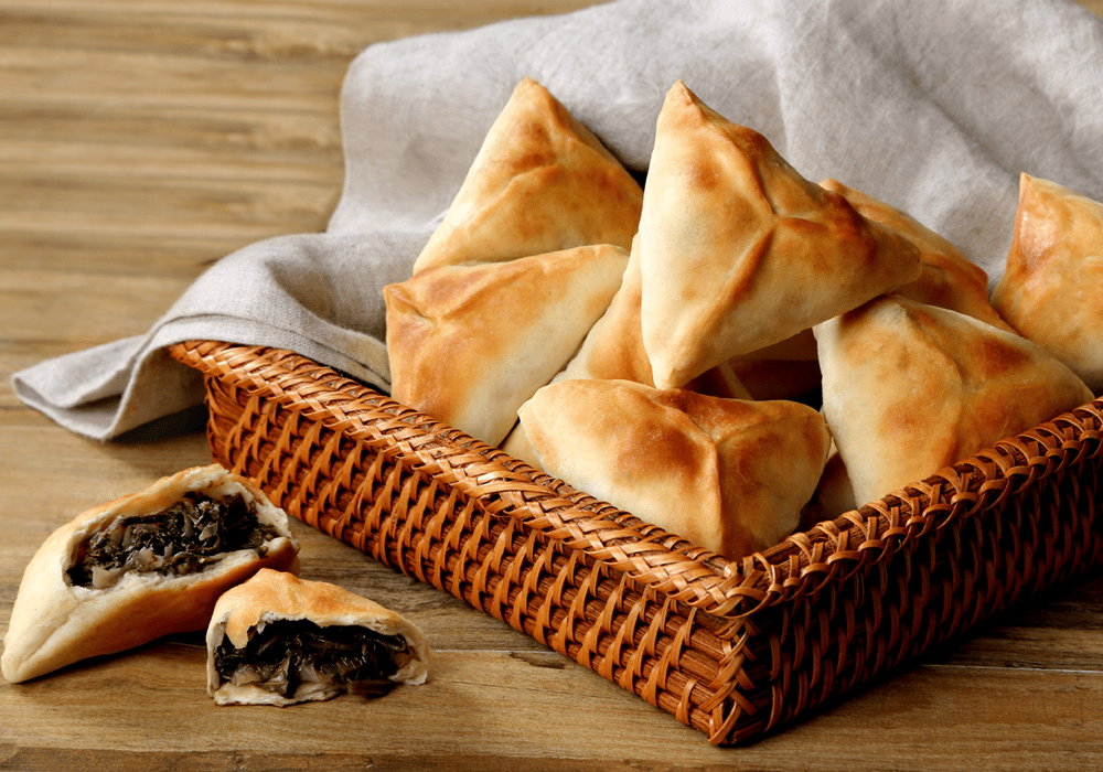 Spinach Fatayer Spinach Fatayer