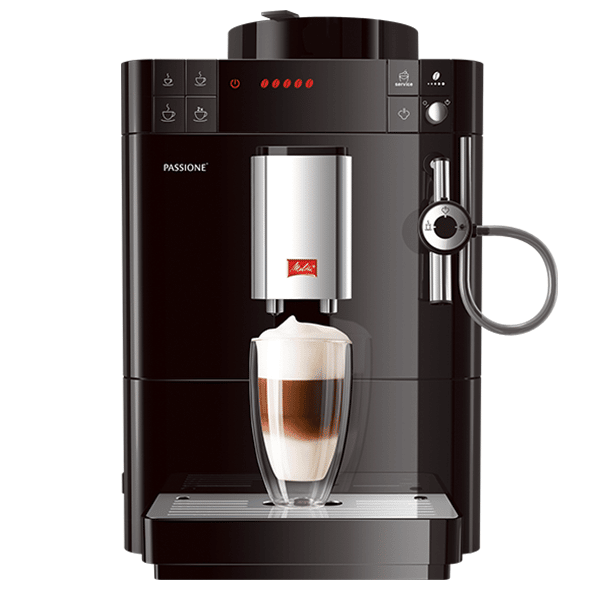 Melitta SOLO & Milk, Bean to Cup Automatic Coffee Machine — Off and On