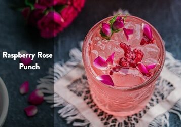 Raspberry Rose Punch