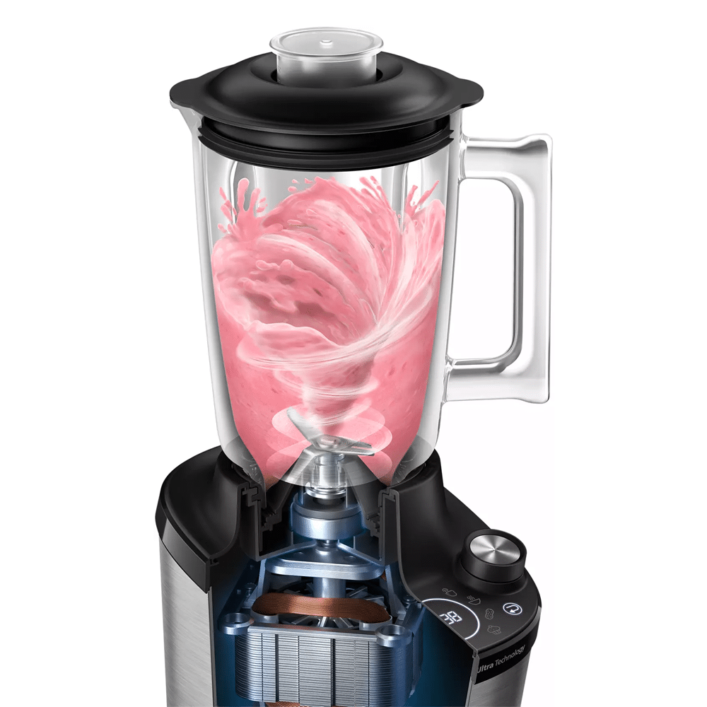 Philips 5000 HR3571/90 1000W Blender Glass Silver