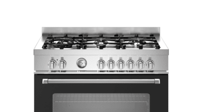 Bertazzoni Master Series Free-Standing Gas Cooker with Electric Oven MAS96L1ENET Available from Crosscraft Malta