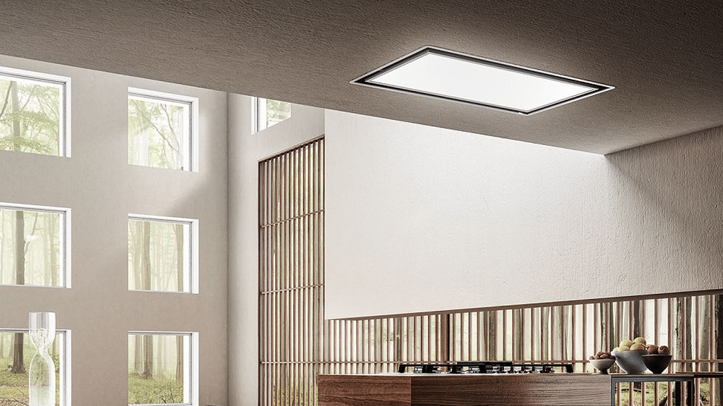 Elica Illusion H30 PAINT A 100 Ceiling Kitchen Hood (Duct Out) -c